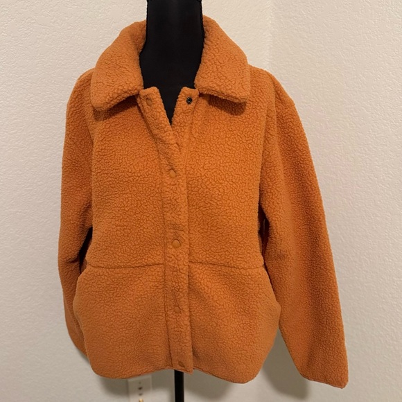 Marmot Jackets & Blazers - Marmot Copper/Orange Teddy Jacket